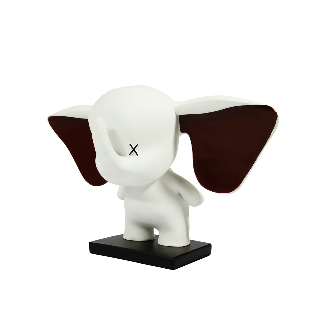 Dumbo White Sculpture