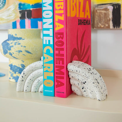 Splatter Bow Bookends