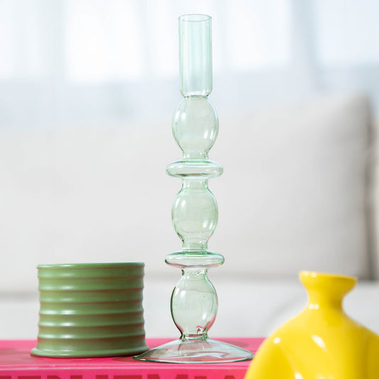 Green Candle Holder