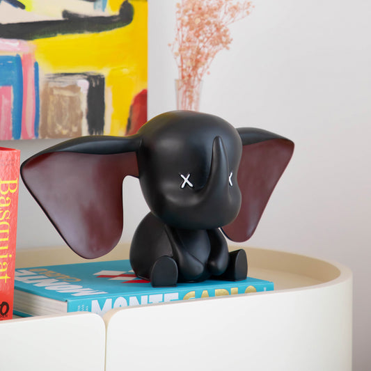 Dumbo Black Sculpture