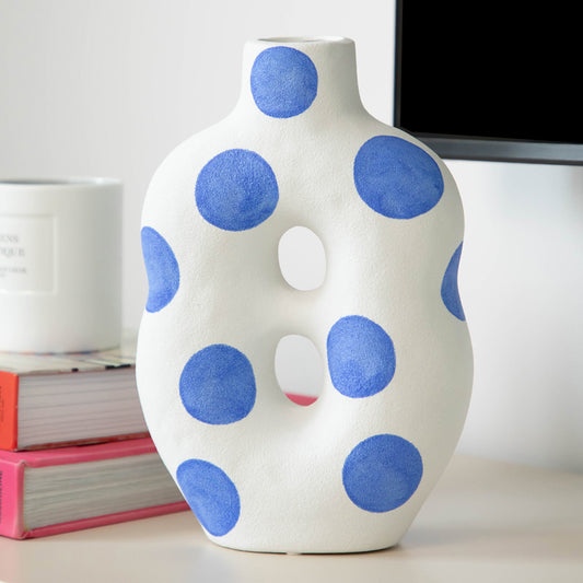 818Blue Vase